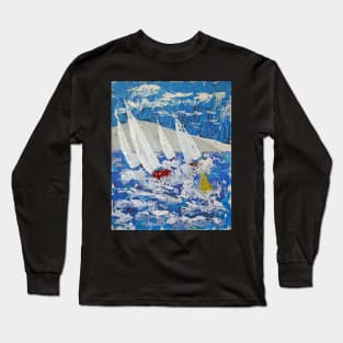 Around The Buoy - Acrylic Long Sleeve T-Shirt